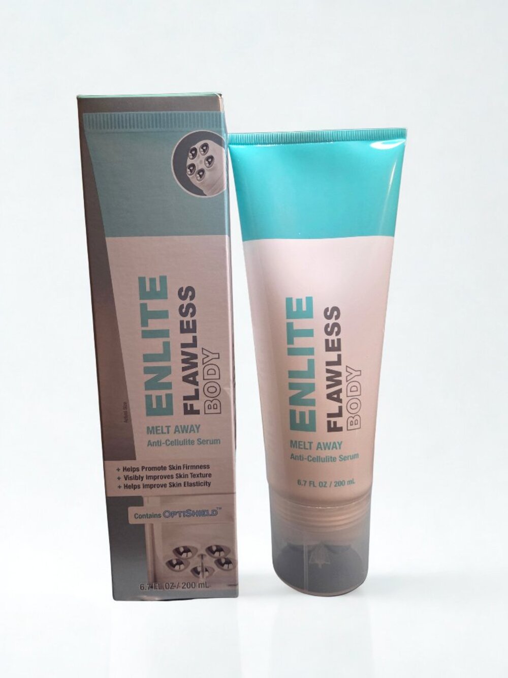 ENLITE Flawless Body Melt Away Anti-Cellulite Serum 6.7 oz Roller Applicator NIB